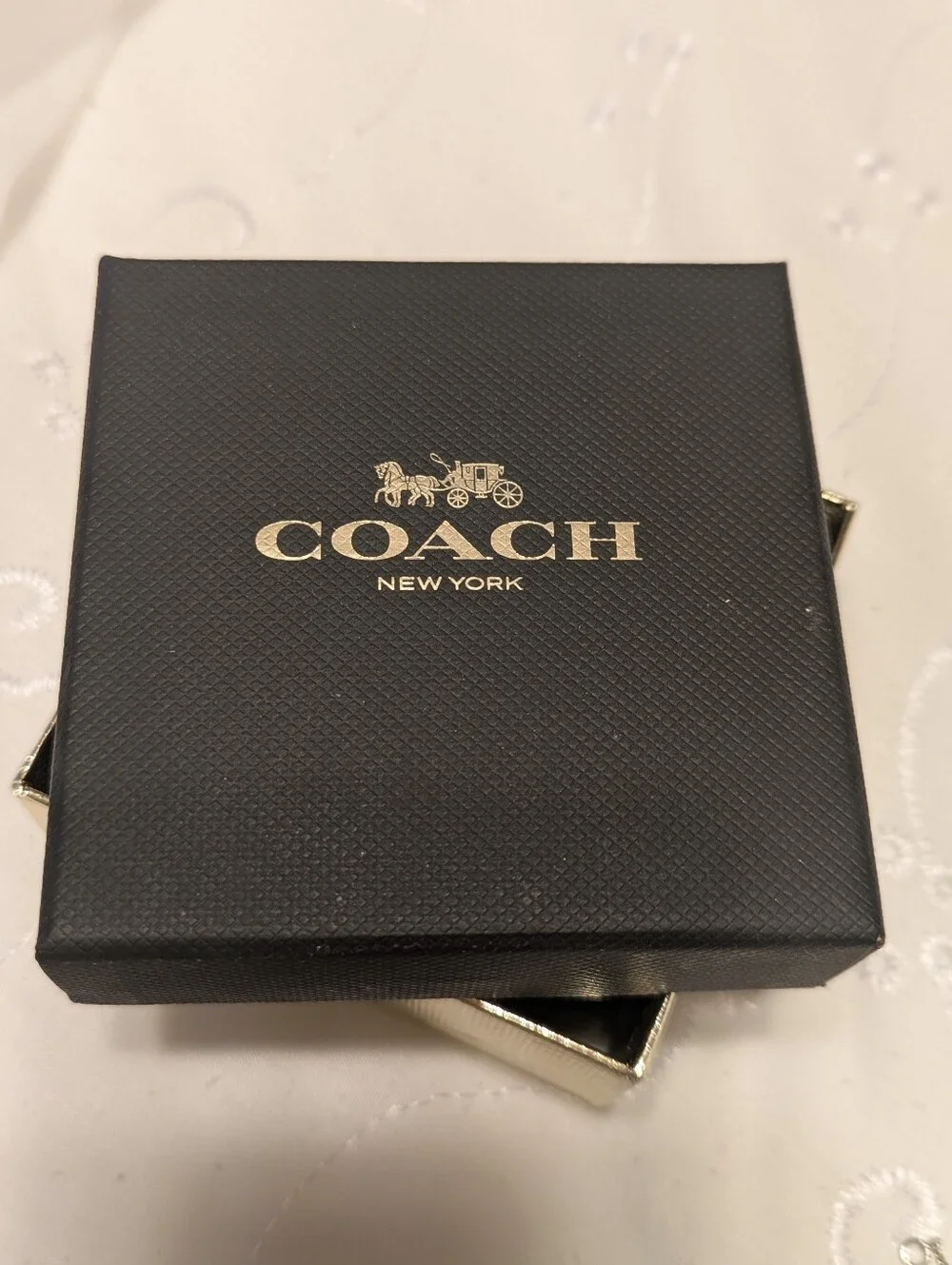 Coach elegant silver